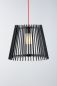 Preview: Lampe MOTO mit beweglichem Schirm - schwarz - Ø 42cm