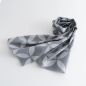 Preview: Baumwollschal YUKATA grau