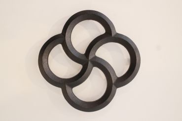 Preview: Gusseisen Untersetzer 4 Ringe
