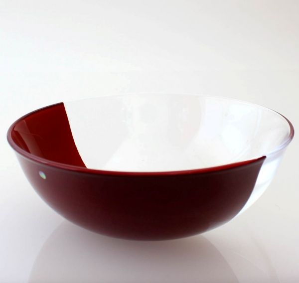 Glasschale URUSHI Ø 18 cm - rot