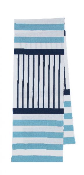 Schal Lines Hellblau