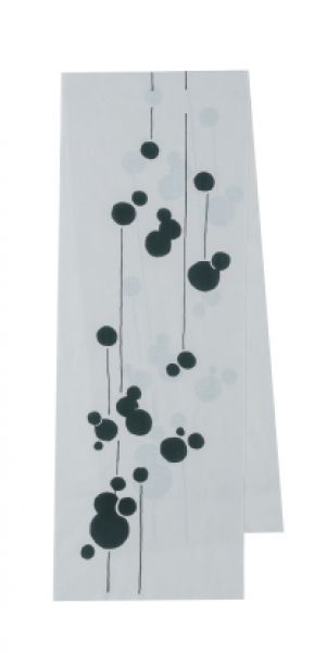 Schal Pearls Holzkohle