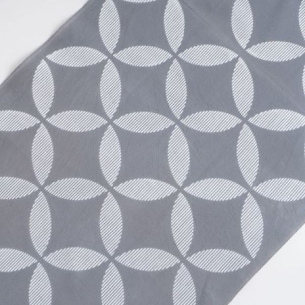 Baumwollschal YUKATA grau