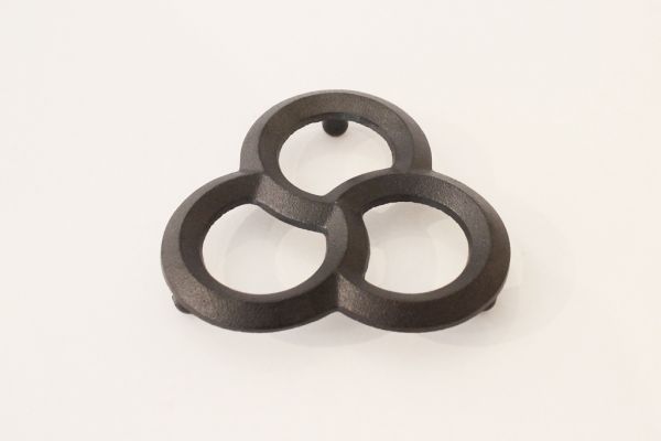 Gusseisen Untersetzer 3 Ringe
