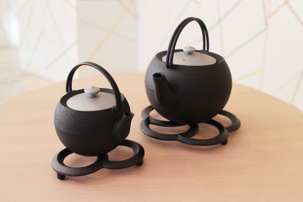 Gusseisen Untersetzer 3 Ringe