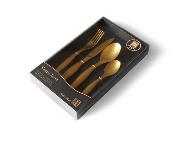 Besteckset VENUS PVD Gold matt