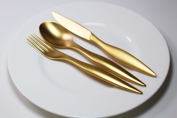 Besteckset VENUS PVD Gold matt