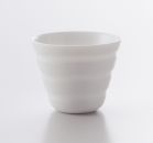 Porzellanbecher Ringe - H 7 cm, Ø 8,5 cm