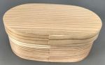 Bento-Box aus Zedernholz, oval