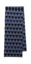 Schal Triangles Blau