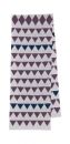 Schal Triangles Plum